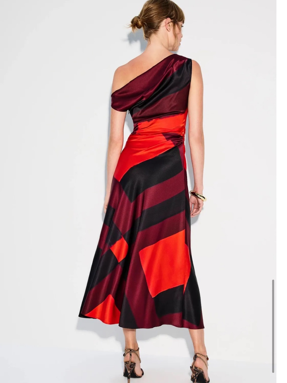 Staud Phare Silk Dress, Size: 6 - Picture 4 of 16